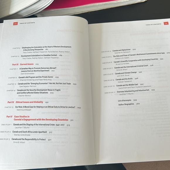Canada & the Challenges of International Development and Globalization textbook - Picture 4 of 5